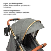 Coche Maleta Zoom Maxibaby Gris Detalles